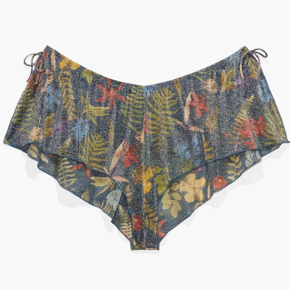 Savage X Fenty Trophy Wife Cheeky Sleep Shorts Island Print 1X